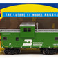 Athearn 74128 HO Scale Burlington Northern Wide Vision Caboose #10512 LN/Box