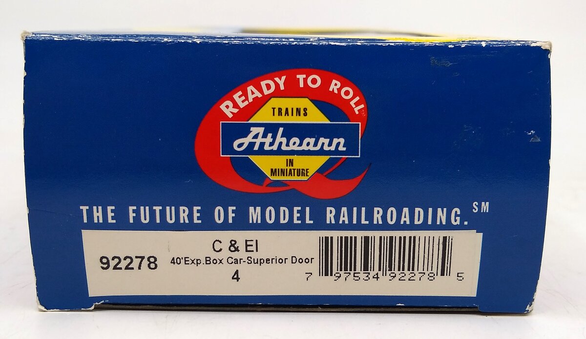 Athearn 92278 HO C&EI/Chicago-StLouis SW 40' Express Box #4