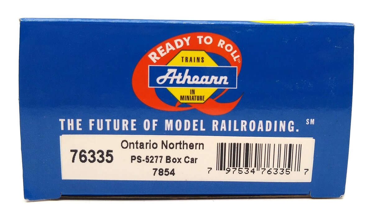 Athearn 76335 HO Ontario Northland RTR 50' PS-5277 Boxcar #7854