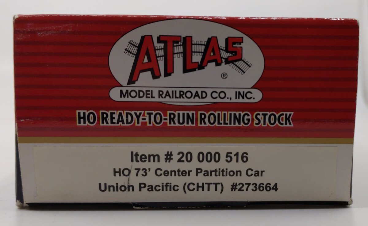 Atlas 20000516 HO Union Pacific CHTT 73' Center Partition Car #273664