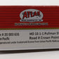 Atlas 20003631 HO Union Pacific 10-1-1 Sleeper Cars "Crown Point
