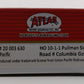 Atlas 20003630 HO Union Pacific "Columbia Gorge" 10-1-1 Sleeper Cars