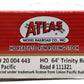 Atlas 20004443 HO Scale Union Pacific 64' Trinity Reefer Car #111321