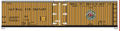 Roundhouse 85424 HO Sioux City Beef RTR 40' Wood Reefer #3040
