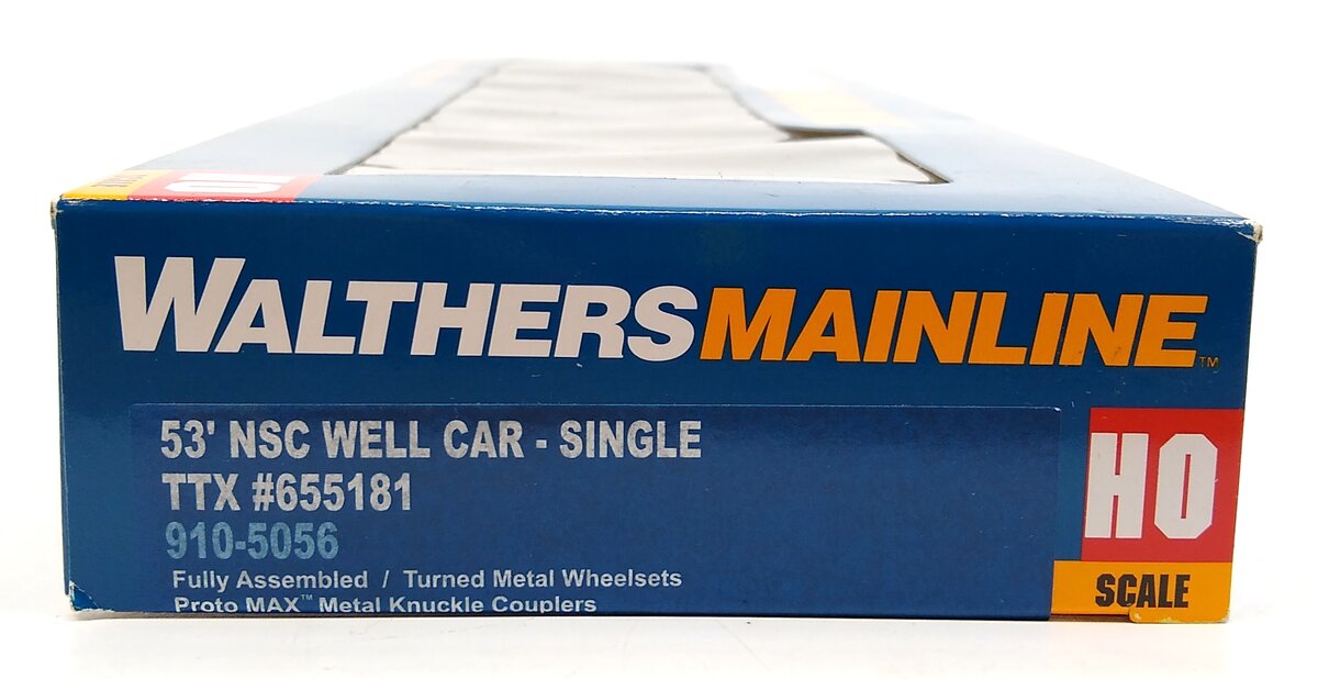 Walthers 910-5056 HO TTX 53' Single-Well Car #655181