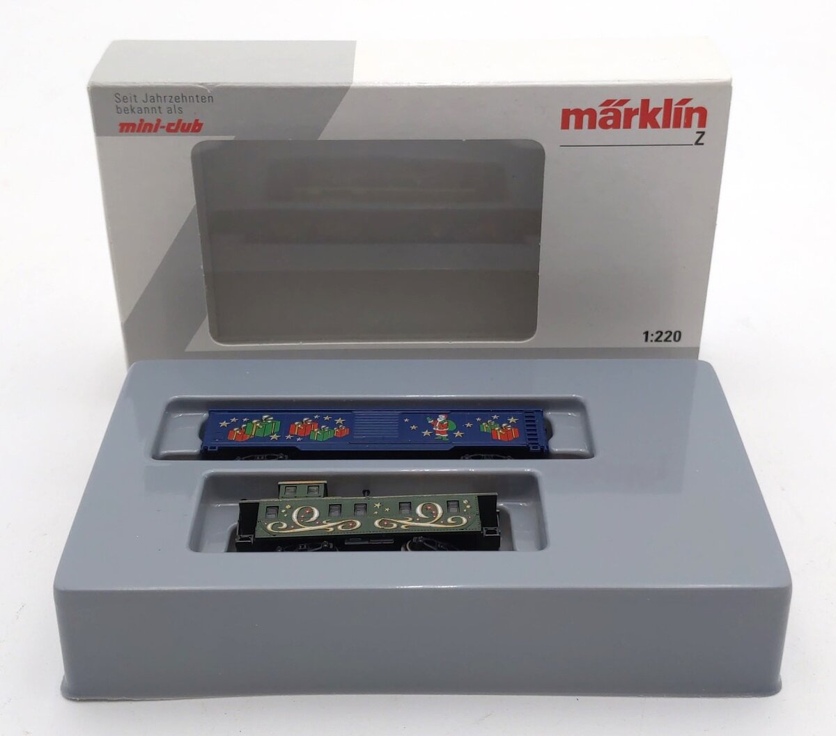 Marklin 82302 Z Christmas Add-On Car Set (Set of 2) – Trainz