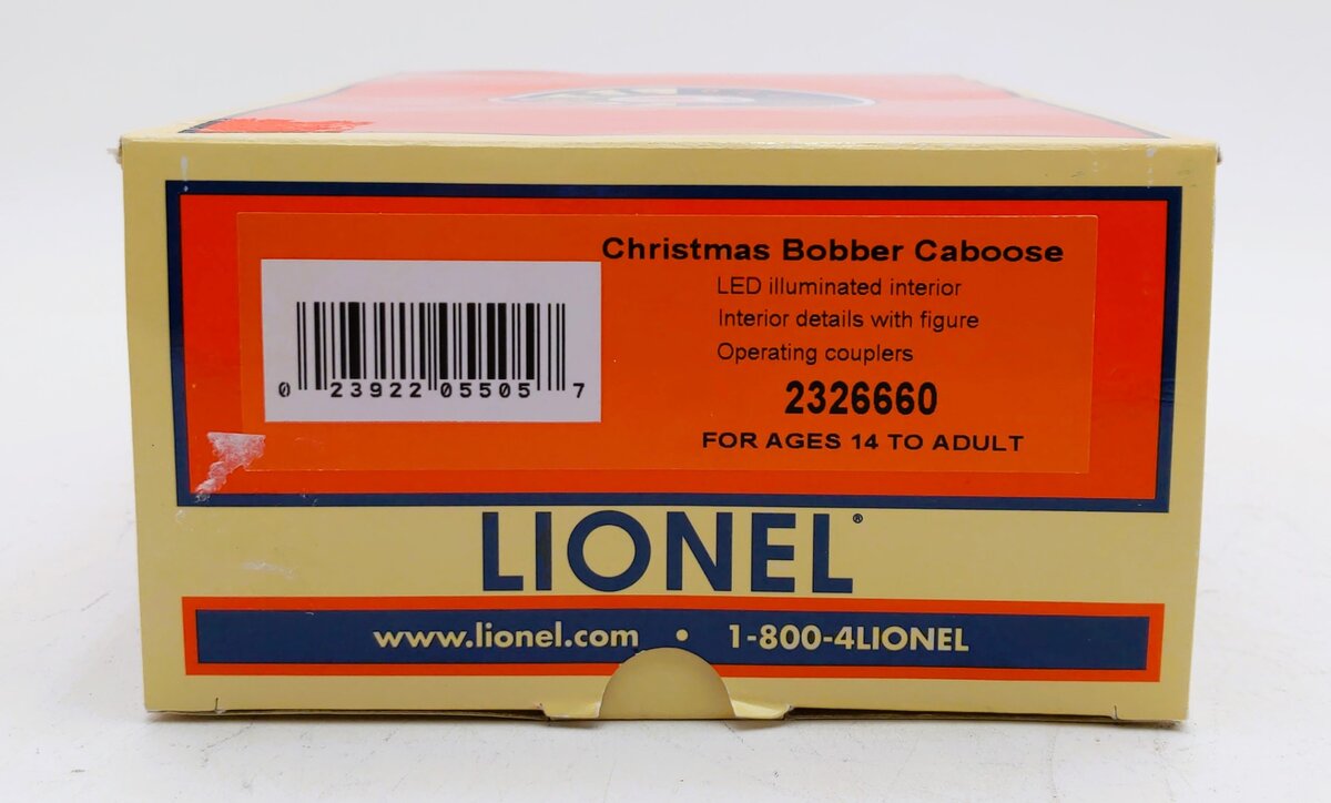 Lionel 2326660 O Christmas Bobber Caboose
