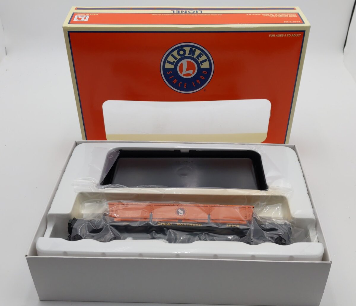 Lionel 6-26846 O Gauge Great Northern Coal Dump Car
