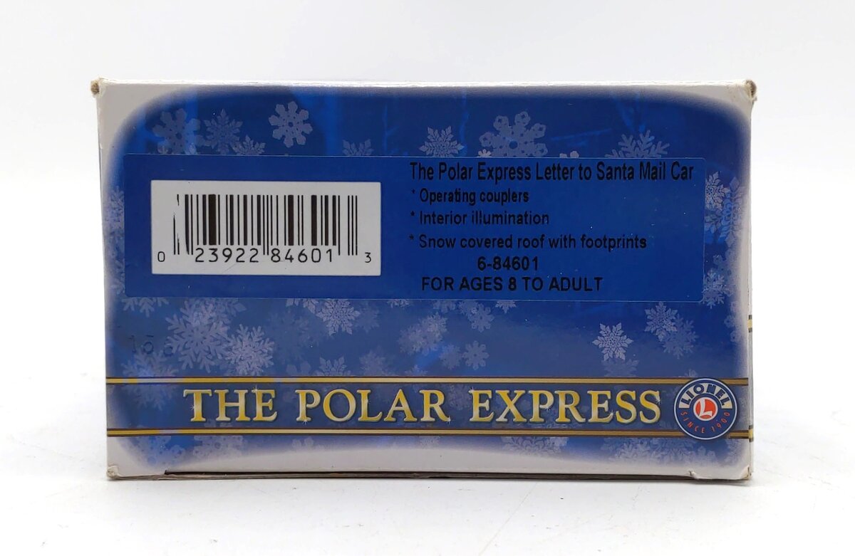 Lionel 6-84601 O The Polar Express™ Letters to Santa Mail Car