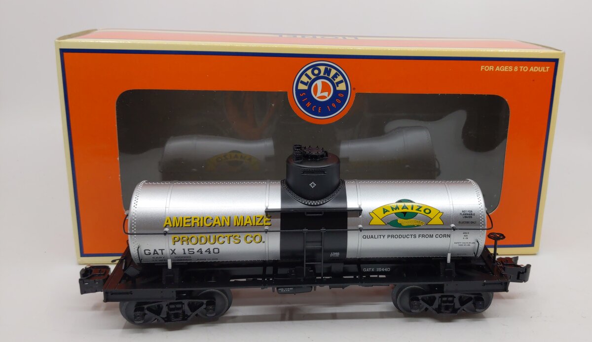 Lionel 6-17960 O Gauge Amaizo 8000 Gallon Single Dome Tank Car #15440 LN/Box