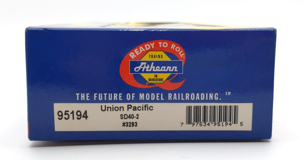 Athearn 95194 HO Union Pacific Ready to Run SD40-2 Diesel Locomotive #3293 LN/Box