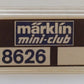 Marklin 8626 Z Scale Esso Oil Tanker Car LN/Box