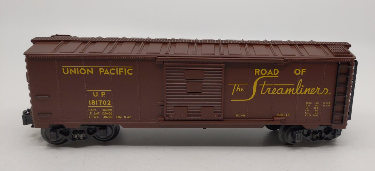 K-Line K641-21151 O UP Boxcar #181702 NIB
