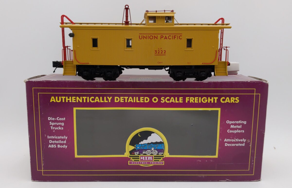 MTH 20-91447 Union Pacific Class CA-1 Wood Cupola Caboose NIB