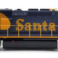 Kato 37-6611A HO Scale ATSF EMD SD40-2 Diesel Locomotive #5092