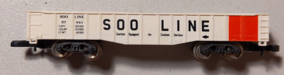 Marklin 8642 Z Scale SOO Line Gondola #67643 LN/Box
