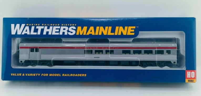 Walthers 910-30057 HO Southern Pacific 85' Budd Baggage-Lounge - Ready to Run