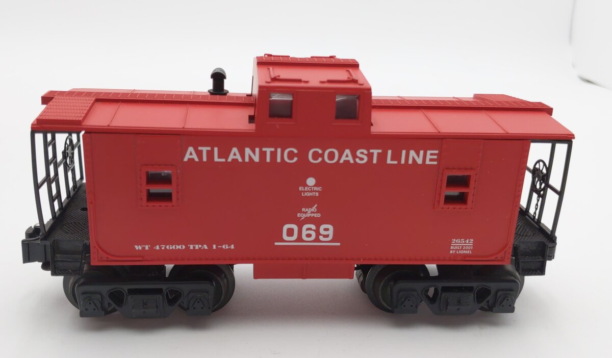 Lionel 6-26542 ACL Square Window Caboose #069