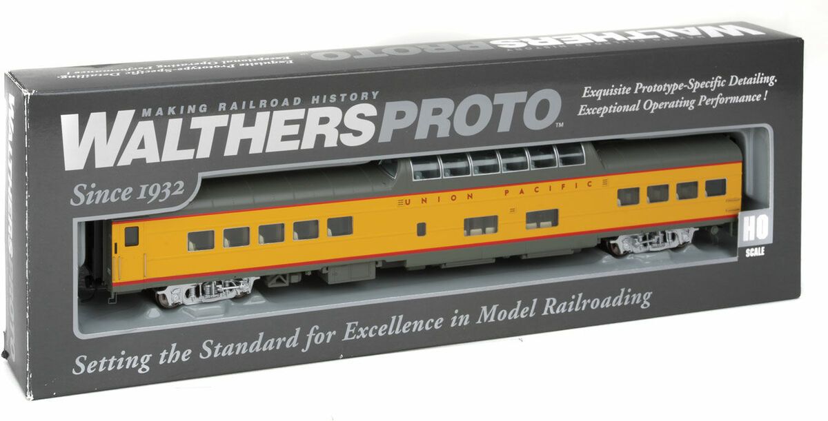 Walthers 920-9533 HO Scale Union Pacific 85' ACF Dome-Coach