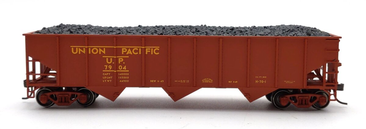 Atlas 20002916 HO Union Pacific 70 Ton 3-Bay Open Hopper #7904
