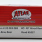 Atlas 20003088 HO Scale Alt-Brau Beer NWX 40' Wood Reefer Car #1037