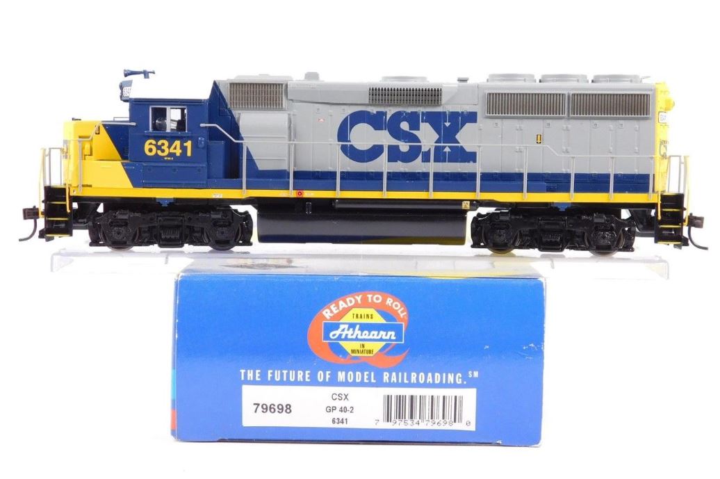 Athearn 79698 HO CSX GP40-2 RTR Diesel Locomotive #6341