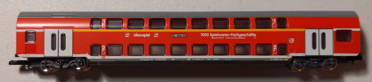 Marklin 87295 Z Scale DB AG Type DABz 756 1st/2nd Class Coach Car LN/Box