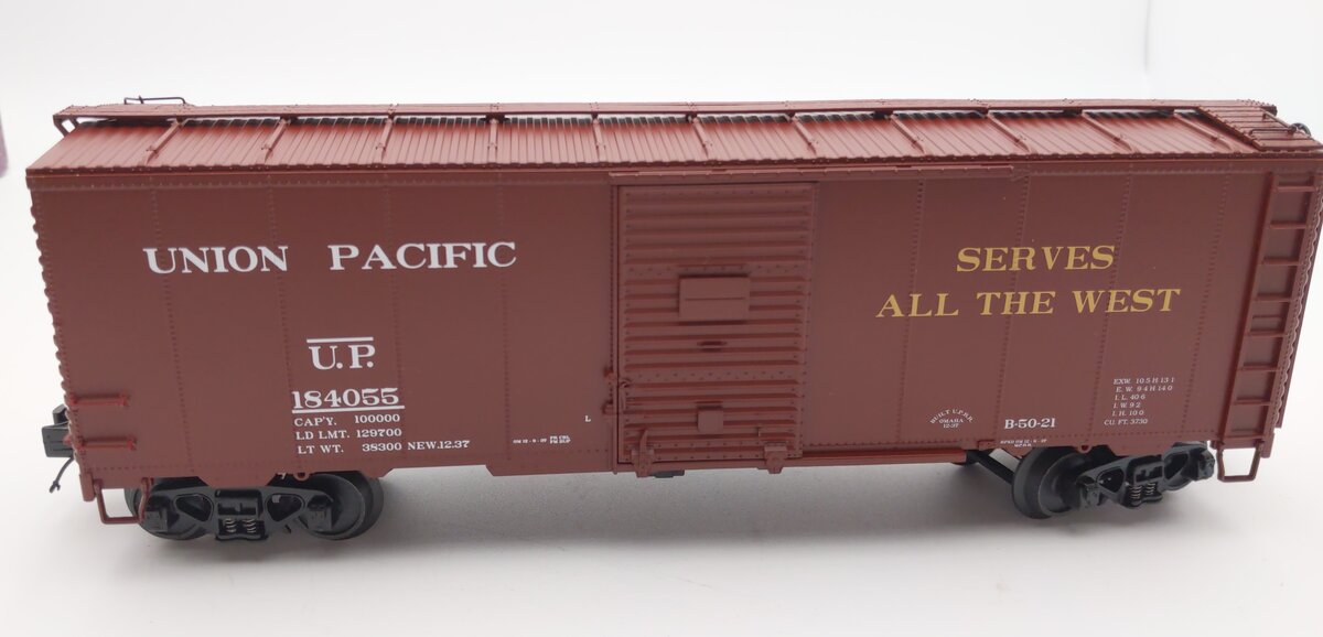 MTH 20-93208 O Gauge Union Pacific 40' AAR Boxcar #184055 EX