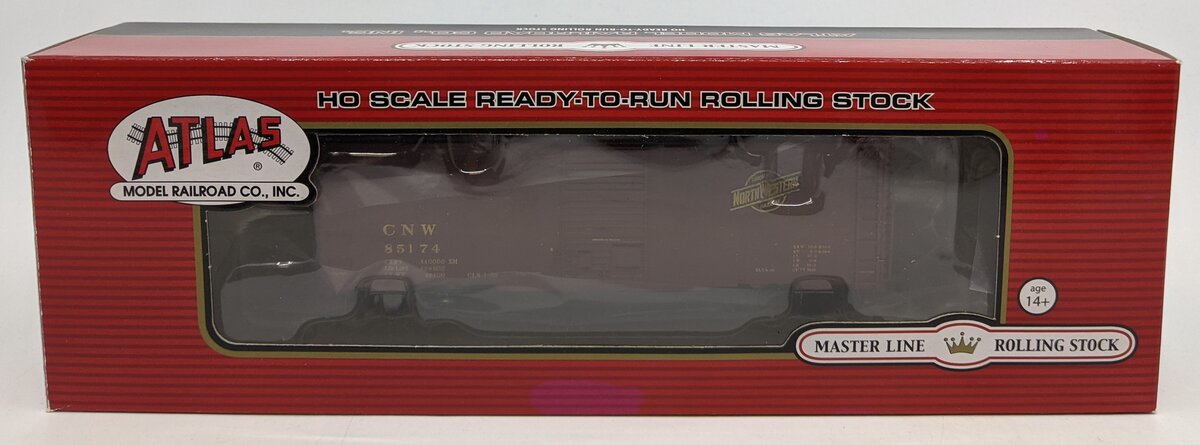 Atlas 20002441 HO Scale Chicago & Northwestern 40' Postwar Box Car #85174