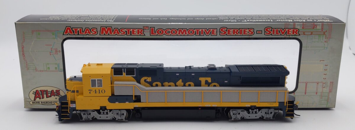 Atlas 7251 HO Scale Santa Fe GE Dash 8-40B Diesel Locomotive #7410