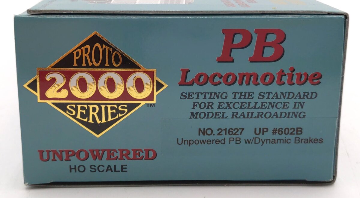 Proto 2000 21627 HO Union Pacific Alco PB Unpowered Diesel Locomotive #602B LN/Box