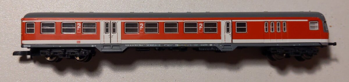 Marklin 87181 Z DB AG Regionalbahn Type BDnrzf 2nd Class Commuter Car