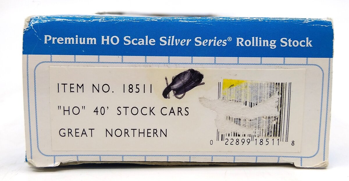 Bachmann 18511 HO Great Northern 40' Stock Car #582033