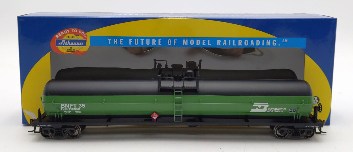 Athearn 76153 HO Burlington Northern Fuel Tender 62' Tank Car #35
