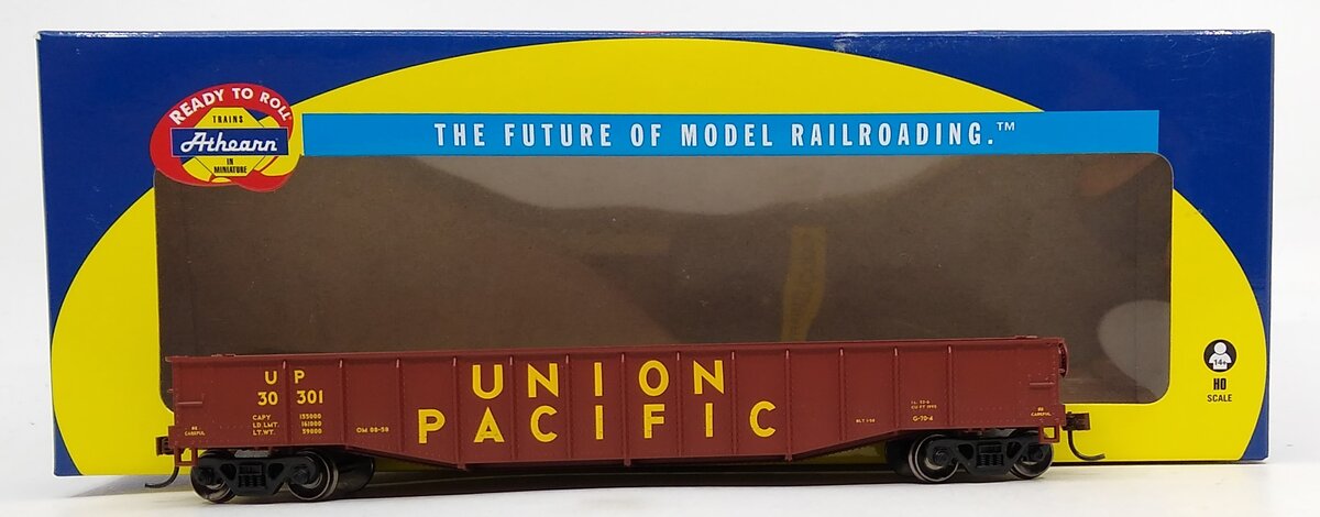 Athearn 74981 HO Union Pacific RTR 50' Gondola #30301