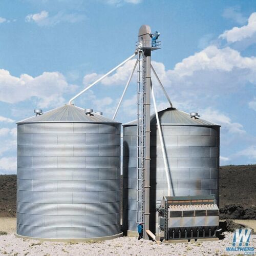 Walthers 933-3124 HO Scale Cornerstone Series Grain Conveyor Building Kit