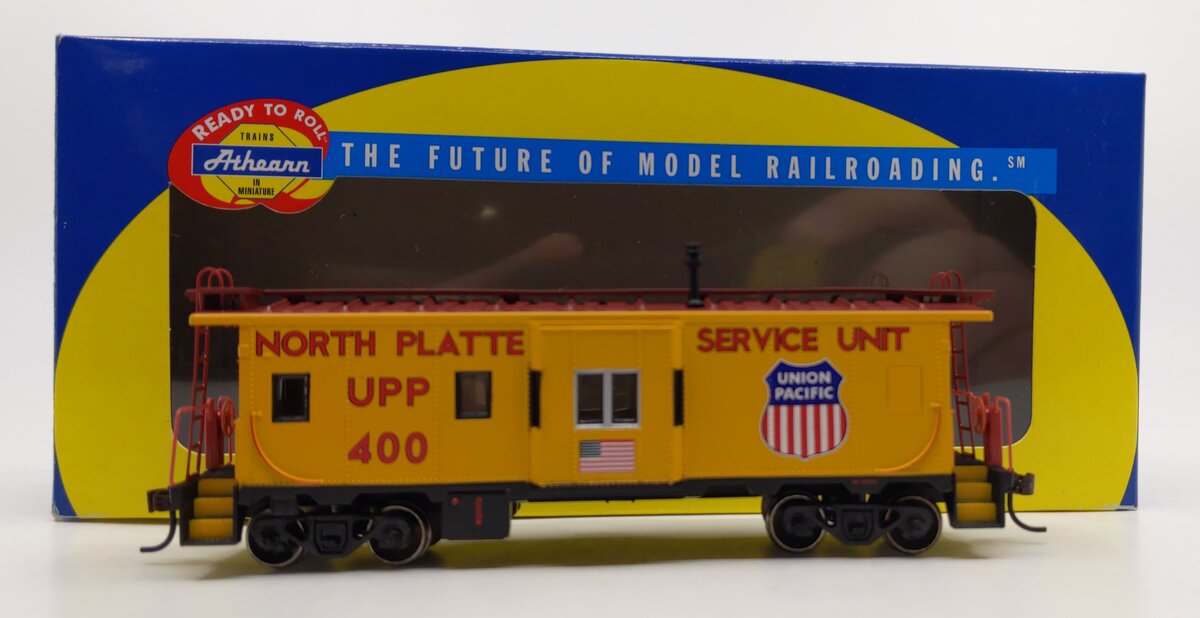 Athearn 74710 HO Union Pacific Bay Window Caboose #400