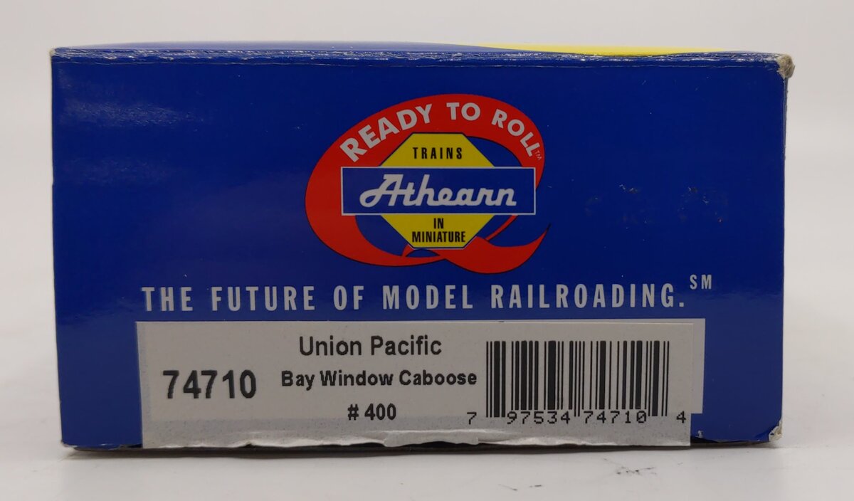 Athearn 74710 HO Union Pacific Bay Window Caboose #400