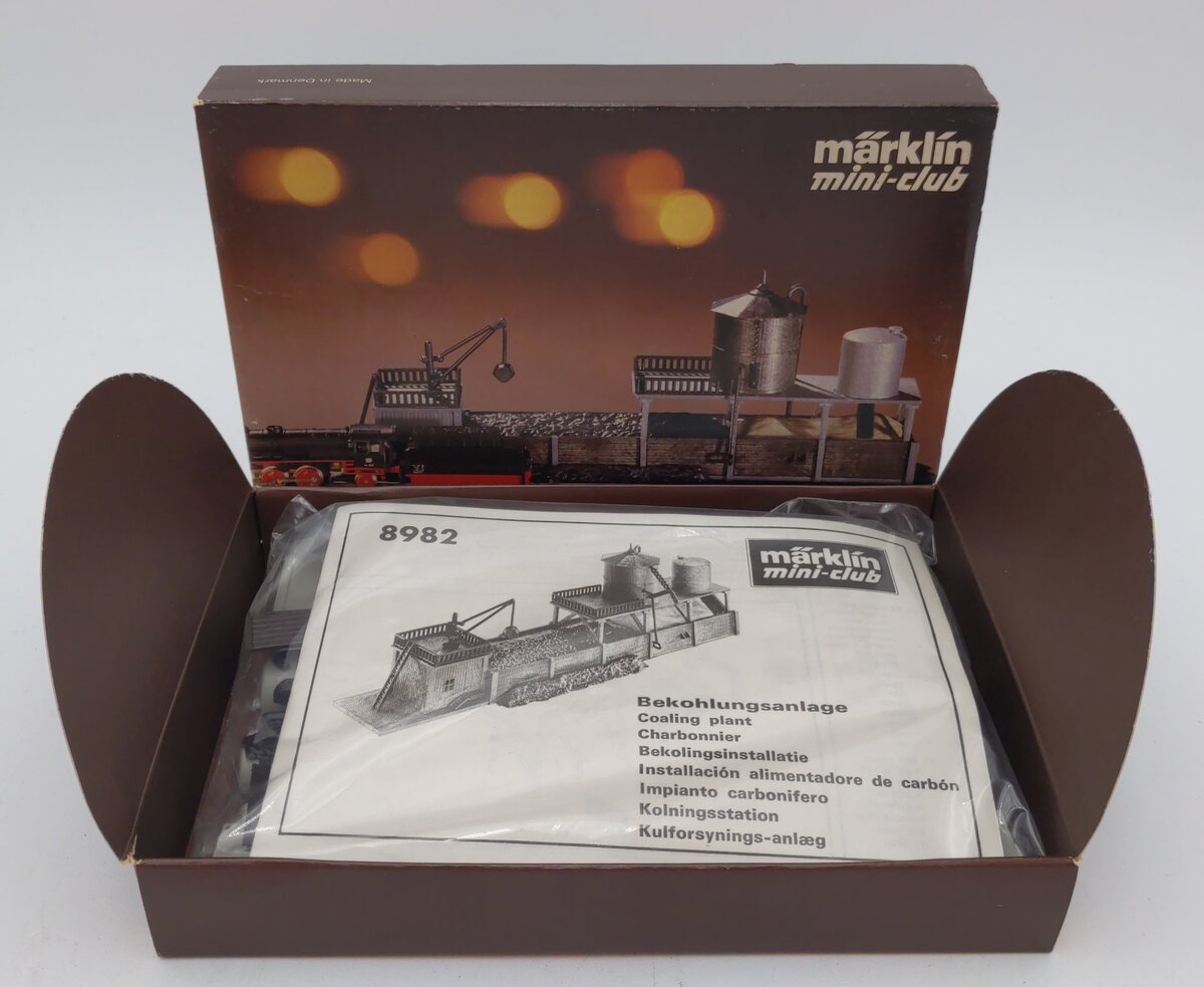 Marklin 8982 Z Bekohlungsanlage Coaling Plant Building Kit