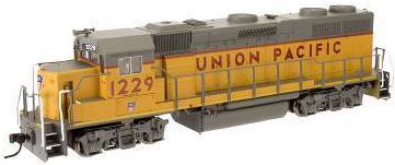 Atlas 10000492 HO Union Pacific GP39-2 Phase 1 Diesel Locomotive #1229