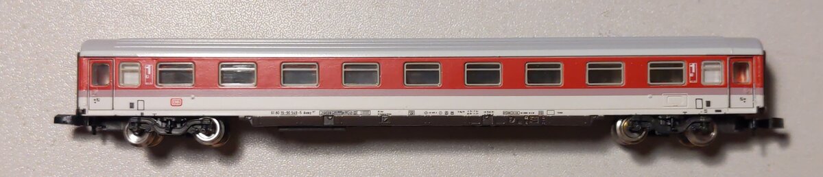 Marklin 8772 Z DB 1st Class InterCity Open Seating Passenger Car LN/Box