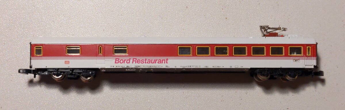 Marklin 8774 Z Scale DB Intercity Bord Restaurant Era V Dining Car
