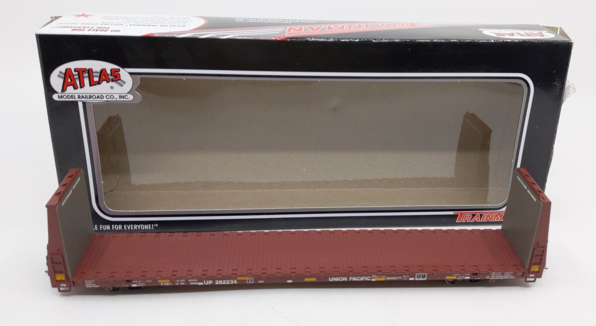 Atlas 20005083 HO Union Pacific Bulkhead Flat Car #262234