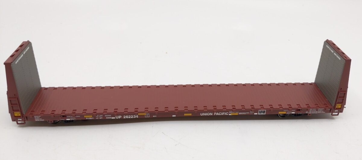 Atlas 20005083 HO Union Pacific Bulkhead Flat Car #262234