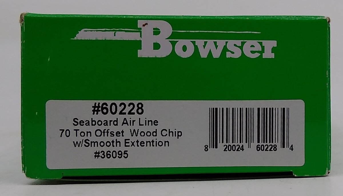 Bowser 60228 HO Seaboard Railroad 70 Ton Wood Chip Hopper Car Kit #36095