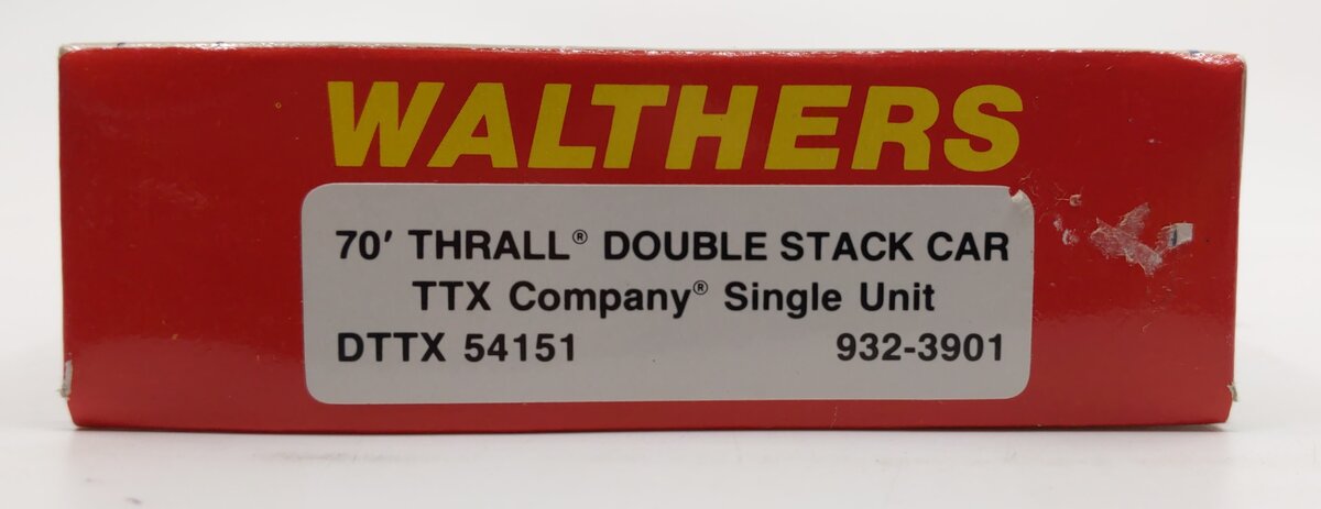 Walthers 932-3901 HO Scale TTX Double Stack Car #54151 Kit