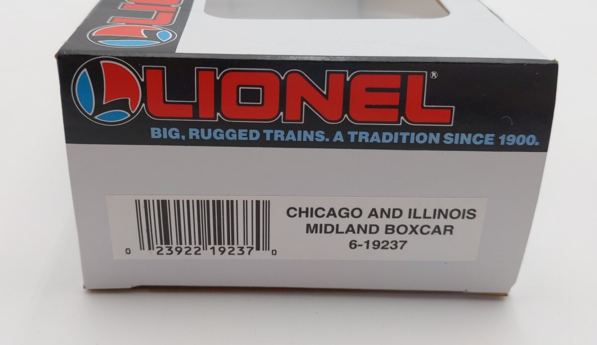 Lionel 6-19237 O Gauge Chicago & Illinois Midland Boxcar