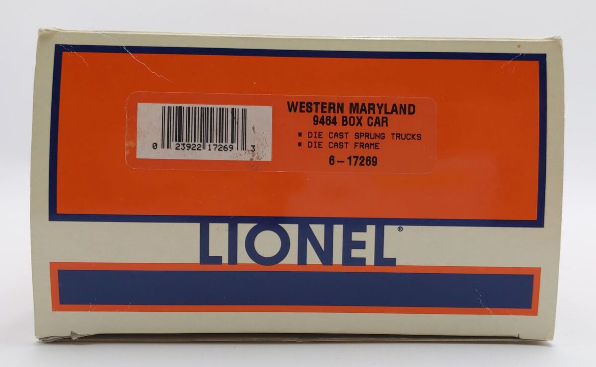 Lionel 6-17269 O Gauge Western Maryland Boxcar #29140 LN/Box