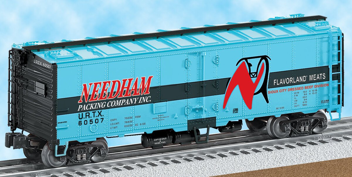 Lionel 6-17353 O Gauge Needham Packing Reefer #60507