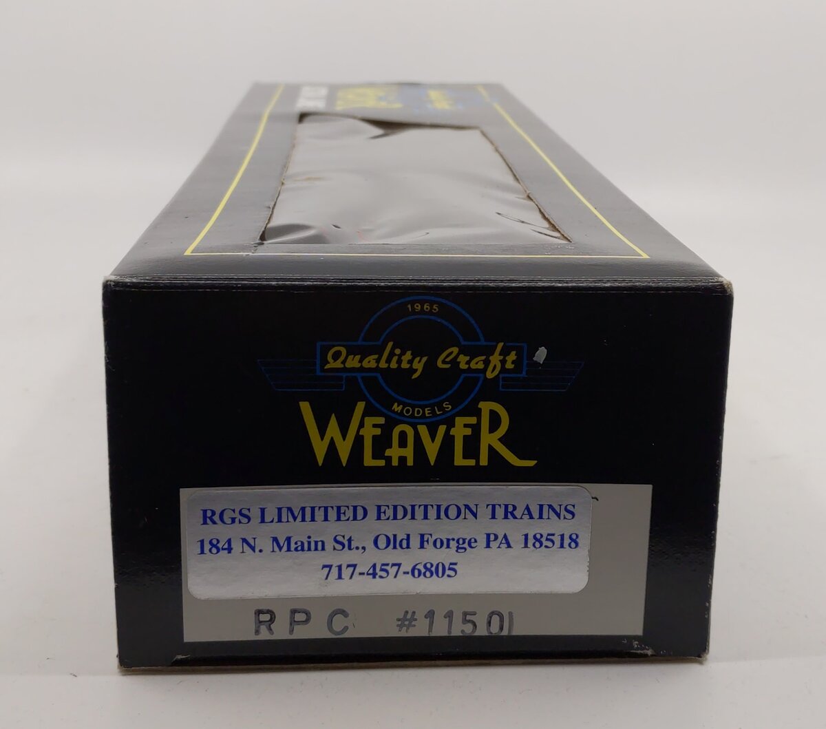 Weaver 11501 O Gauge Ralston Purina Company Boxcar # 11501 NIB
